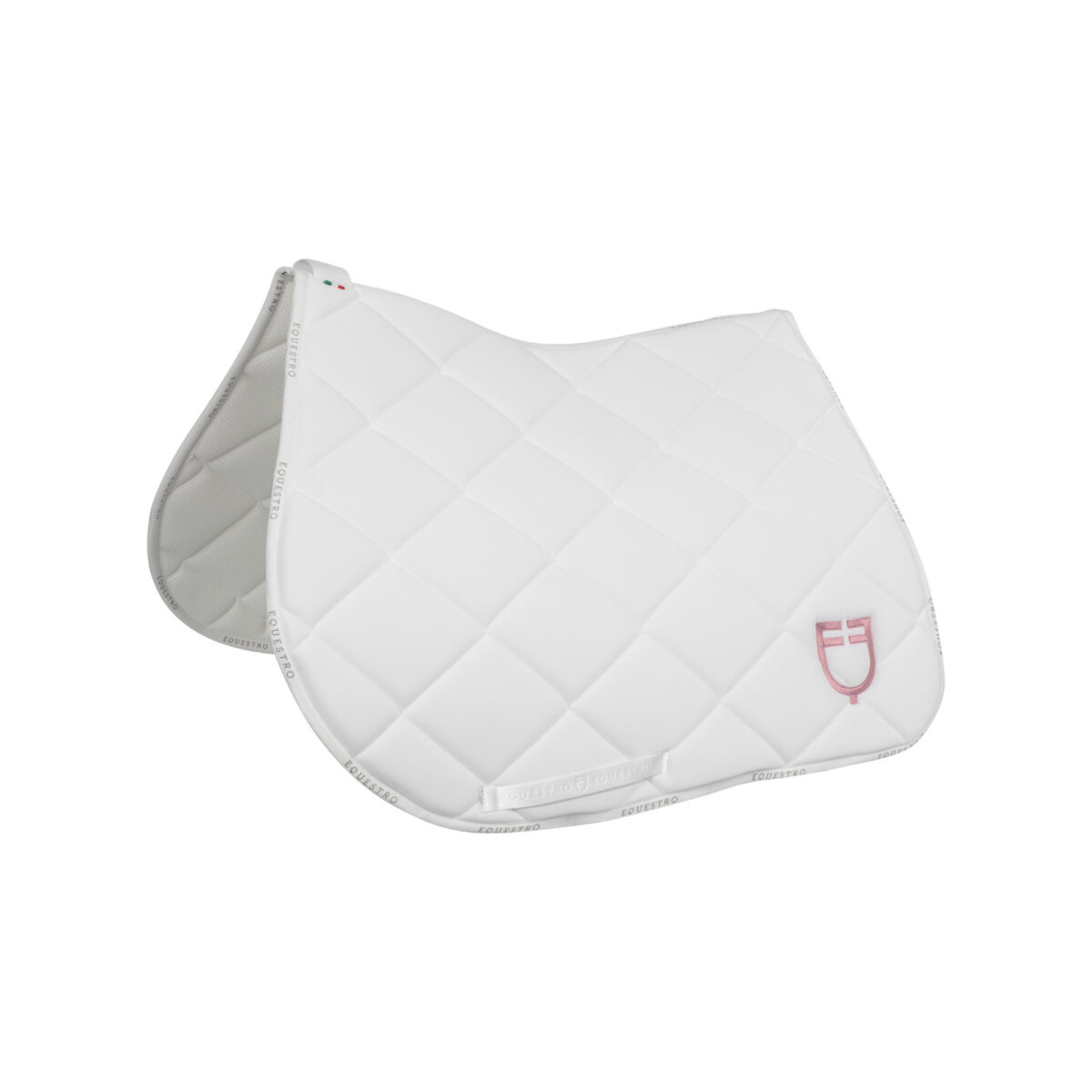 EQUESTRO JUMPING SADDLE PAD WITH Pink LOGO