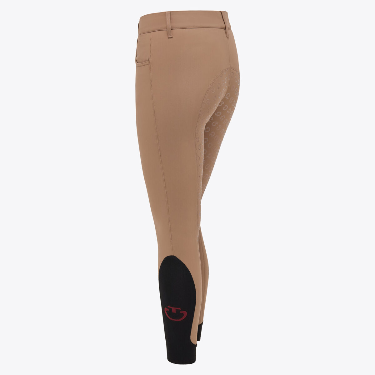 CT Motif Print Jumping Riding Breeches Brown - Image 2